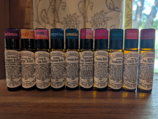 Holistic Essential oil Rollers-Signature Blends each for a Different Purpose-Purchase with Purpose!
