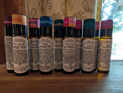 Holistic Essential oil Rollers-Signature Blends each for a Different Purpose-Purchase with Purpose!