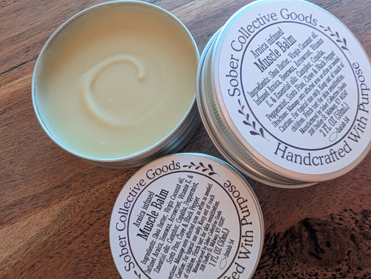 Muscle Balm - Arnica Infused - Powerful Pain Relief Not Just For Muscle Pain