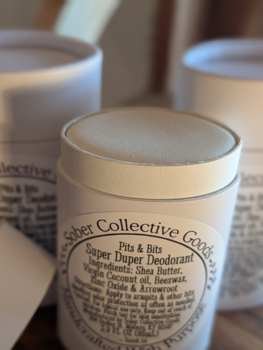 Super Duper Deodorant - IT WORKS! - Aluminum Free-Truly All Natural 24+hr Protection